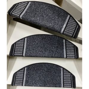 Trapmatten Rana- 65 x 28 cm- Antraciet- 15 stuks